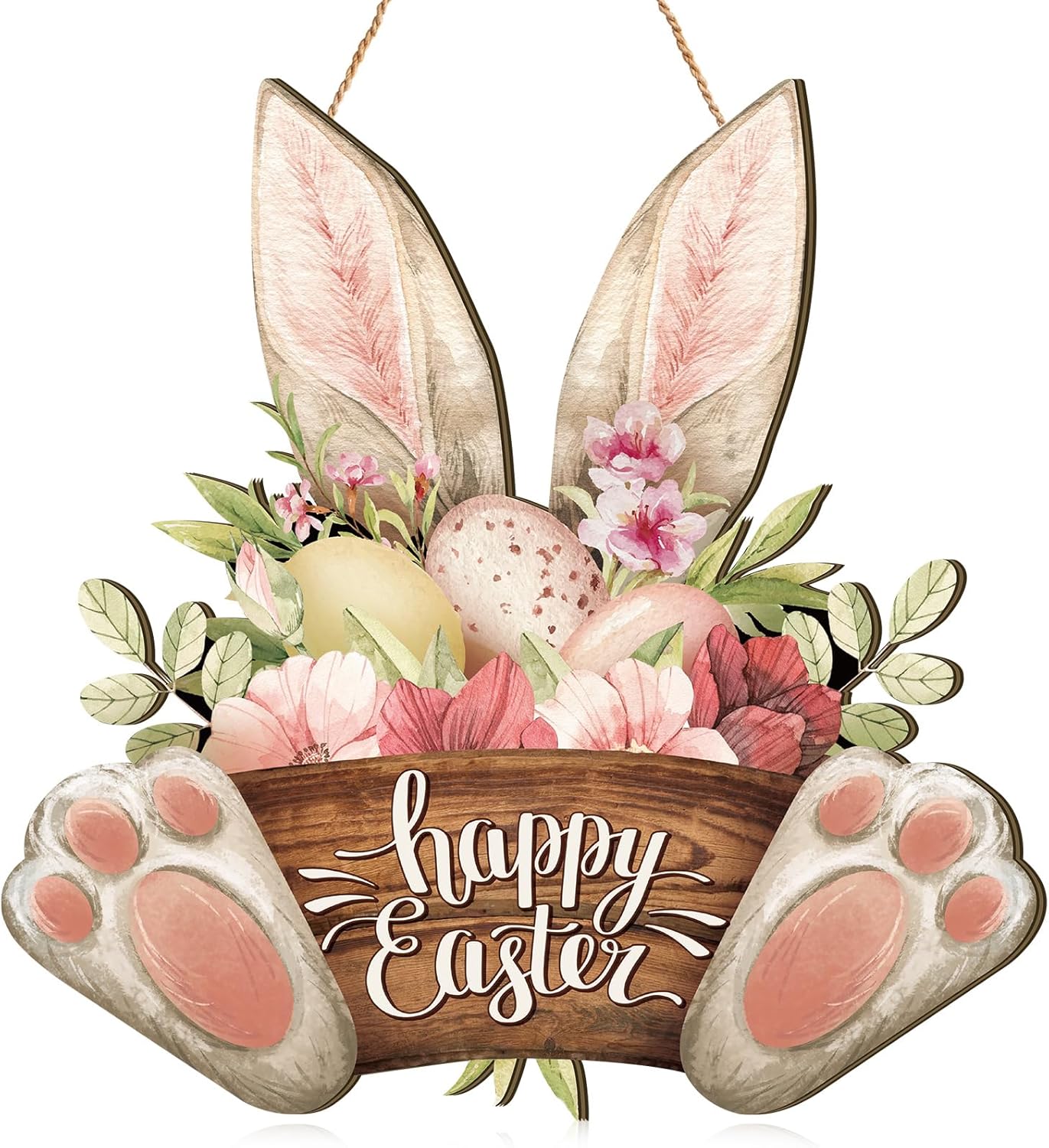 Easter Bunny Welcome Sign