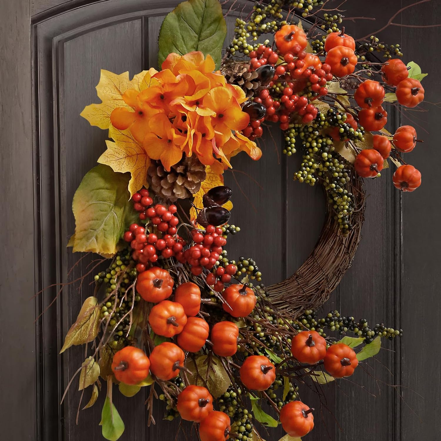 Harvest Farmhouse Fall Wreath