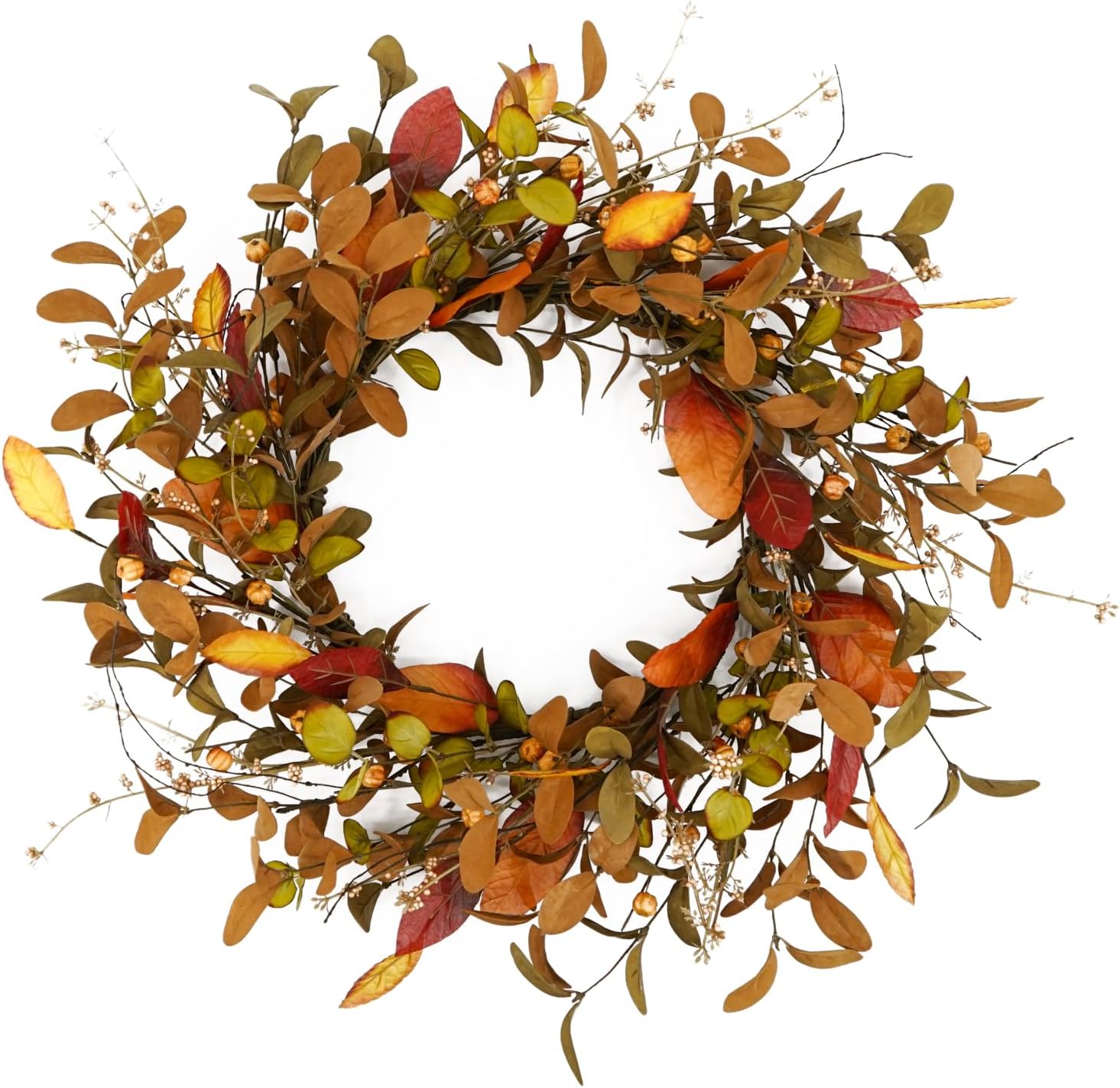Magnolia Leaves Fall Wreath