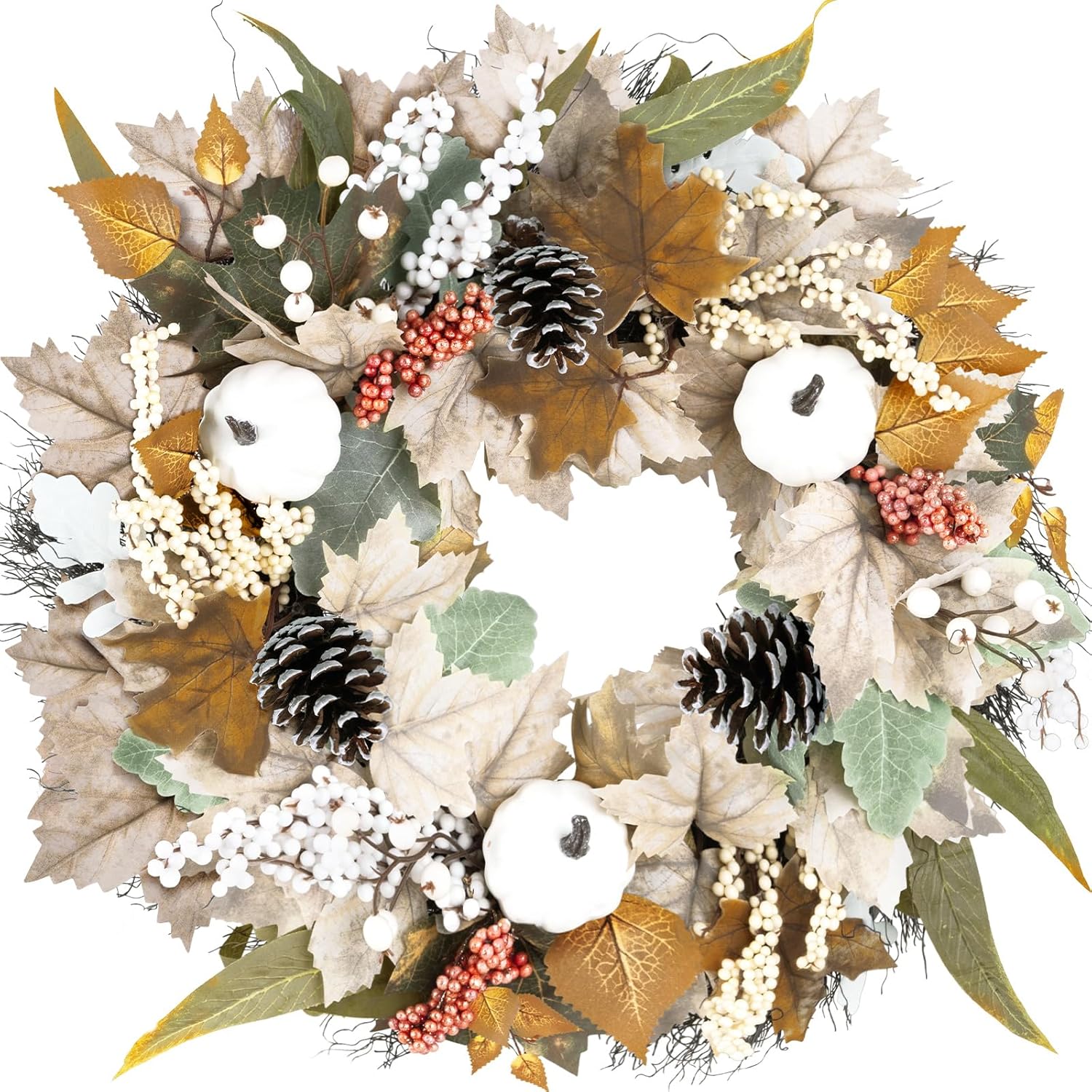 Neutral Fall Wreath